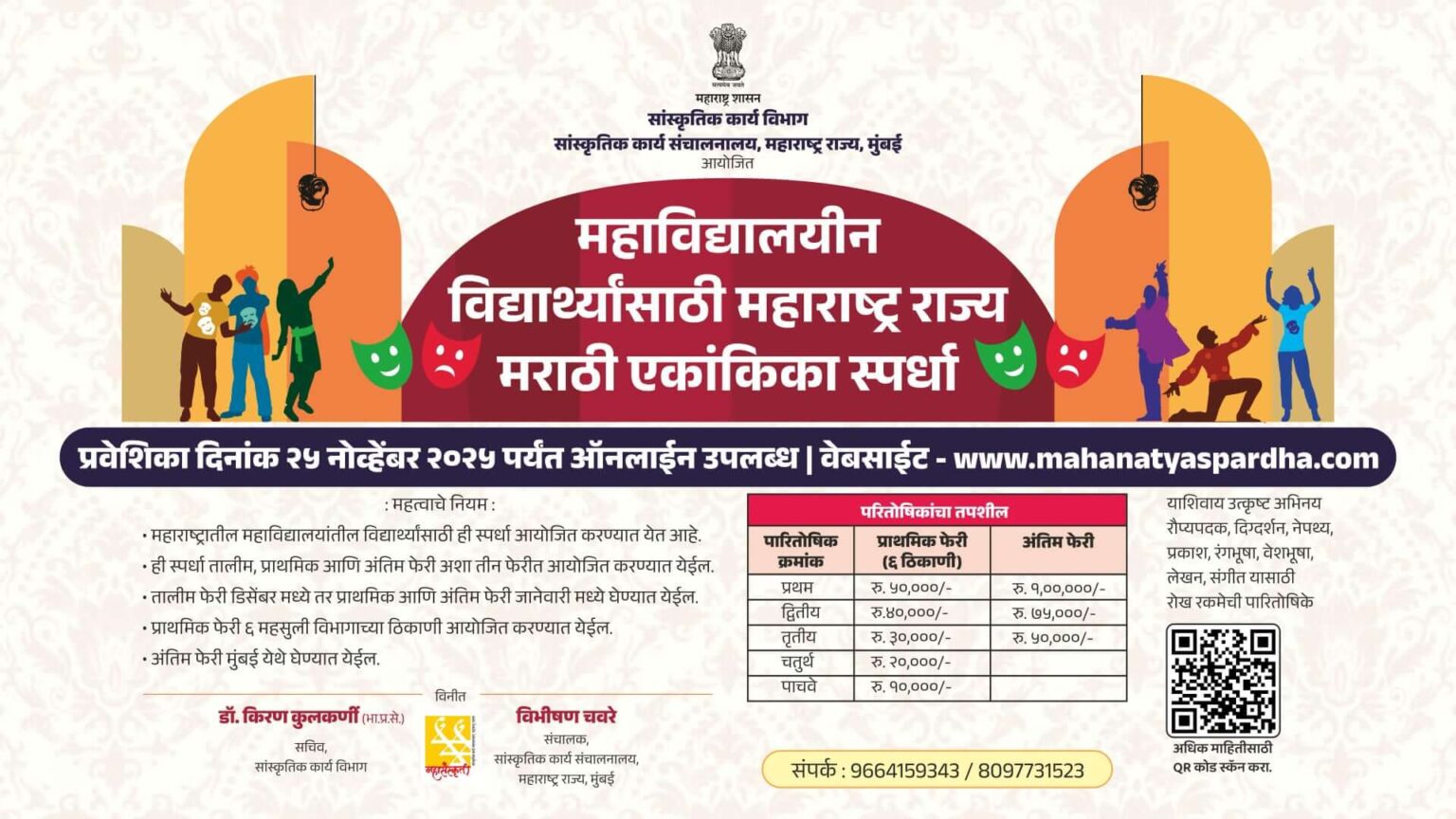 Maharashtra Govt. Ekankika Competition 2025